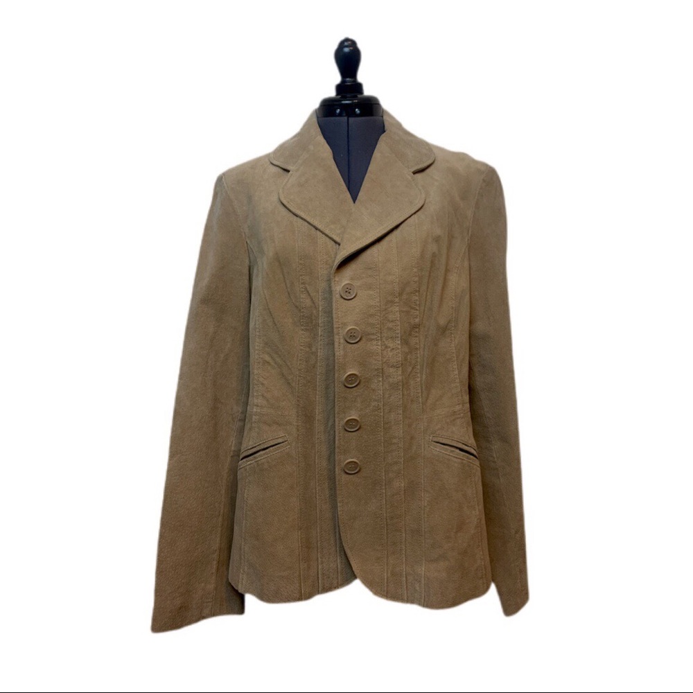 Real suede Tan Jacket